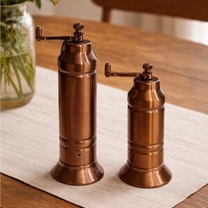 NEW- Copper Pepper and Salt Mill Set by Hearth & Hand